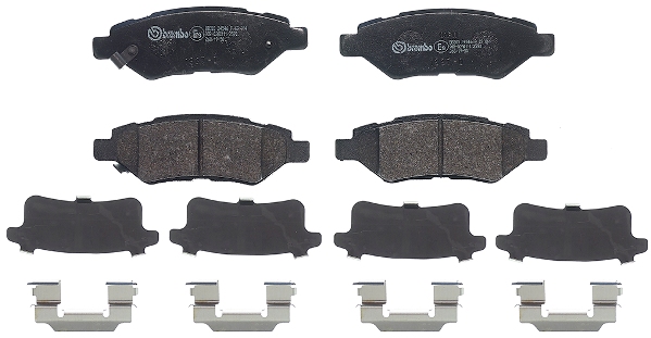 A.B.S. P 09 014 BREMBO Bremsbelagsatz, Scheibenbremse